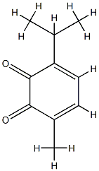3,5-Cyclohexadiene-1,2-dione,3-methyl-6-(1-methylethyl)-(9CI) CAS#: 78617-27-3