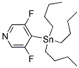 3,5-DIFLUORO-4-(TRIBUTYLSTANNYL)PYRIDINE CAS#: 765916-82-3