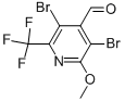 3,5-Dibromo-2-methoxy-6-trifluoromethyl-pyridine-4-carbaldehyde CAS#: 741737-02-0
