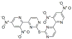 (3,5-Dinitro-2-pyridinyl)2-pyrimidinyl sulfide CAS#: 73768-50-0