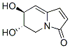 3(5H)-Indolizinone,6,7-dihydro-6,7-dihydroxy-,(6S,7S)-(9CI) CAS#: 744200-08-6