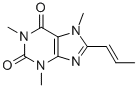 3,7-Dihydro-8-(1-propenyl)-1,3,7-trimethyl-1H-purine-2,6-dione CAS#: 73747-39-4