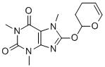 3,7-Dihydro-8-[(3,4-dihydro-2H-pyran-2-yl)oxy]-1,3,7-trimethyl-1H-purine-2,6-dione CAS#: 73747-34-9