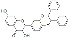 3,7-dihydroxy-2-((2,3-diphenyl)-1,4-benzdioxan-6-yl)chroman-4-one CAS#: 79986-04-2