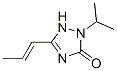 3H-1,2,4-Triazol-3-one,1,2-dihydro-2-(1-methylethyl)-5-(1-propenyl)-,(E)-(9CI) CAS#: 76954-90-0