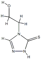 3H-1,2,4-Triazole-3-thione,2,4-dihydro-4-(2-hydroxyethyl)-(9CI) CAS#: 764605-76-7