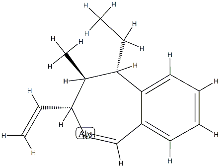 3H-2-Benzazepine,3-ethenyl-5-ethyl-4,5-dihydro-4-methyl-,(3R,4S,5S)-rel-(9CI) CAS#: 774568-21-7