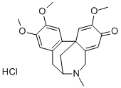 3H-7,12b-Methanodibenz(c,e)azocin-3-one, 5,6,7,8-tetrahydro-6-methyl-2 ,10,11-trimethoxy-hydrochloride, (+-)- CAS#: 75370-39-7