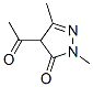 3H-Pyrazol-3-one, 4-acetyl-2,4-dihydro-2,5-dimethyl- CAS#: 74937-11-4