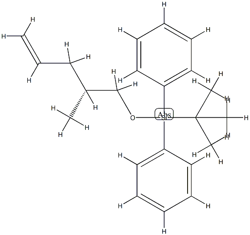 (3R)-3-Methyl-4-(tert-buty)diphenylsilyloxy)pent-1-ene CAS#: 730964-36-0