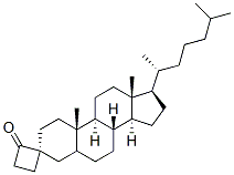 (3R)-Spiro[cholestane-3,1'-cyclobutan]-2'-one CAS#: 74310-24-0