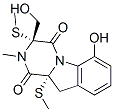 (3R,10aR)-2,3,10,10a-Tetrahydro-6-hydroxy-3-(hydroxymethyl)-2-methyl-3,10a-bis(methylthio)pyrazino[1,2-a]indole-1,4-dione CAS#: 74149-39-6