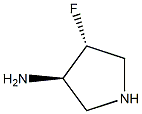 (3R,4R)-4-fluoropyrrolidin-3-amine CAS#: 746570-25-2