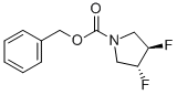 (3R,4R)-N-Cbz-3,4-difluoropyrrolidine CAS#: 790658-58-1