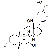 (3R,5S,7R,8R,9S,10S,12S,13R,14S,17S)-17-[(2R)-5,6-dihydroxyheptan-2-yl]-10, CAS#: 78648-95-0