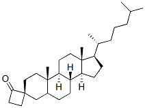 (3S)-Spiro[cholestane-3,1'-cyclobutan]-2'-one CAS#: 74345-22-5