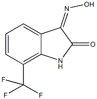 (3Z)-7-(TRIFLUOROMETHYL)-1H-INDOLE-2,3-DIONE 3-OXIME CAS#: 74396-78-4