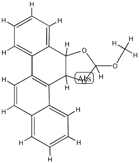 3a,13c-Dihydro-2-methoxychryseno[5,6-d]-1,3-dioxole CAS#: 77508-62-4