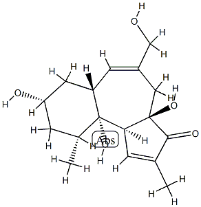 3a,8,10a-Trihydroxy-5-(hydroxymethyl)-2,10-dimethyl-4,6a,7,8,9,10,10a, 10b-octahydrobenzo[e]azulen-3(3ah)-one CAS#: 77573-30-9