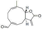 (3aR,5E,9E,11aS)-2,3,3a,4,7,8,11,11a-Octahydro-10-methyl-3-methylene-2-oxocyclodeca[b]furan-6-carbaldehyde CAS#: 75088-73-2