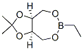 (3aS,8aR)-6-Ethyltetrahydro-2,2-dimethyl-1,3-dioxolo[4,5-e][1,3,2]dioxaborepin CAS#: 74793-00-3