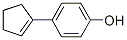 4-(1-Cyclopenten-1-yl)phenol CAS#: 877-46-3