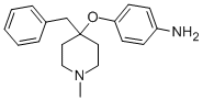 4-((1-Methyl-4-(phenylmethyl)-4-piperidinyl)oxy)benzenamine CAS#: 78104-13-9