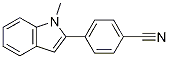 4-(1-methyl-1H-indol-2-yl)benzonitrile CAS#: 79573-64-1