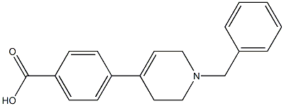 4-[1-(phenylMethyl)-1,2,3,6-tetrahydro-4-pyridinyl]-benzoic acid CAS#: 726185-59-7