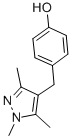 4-[(1,3,5-TRIMETHYL-1H-PYRAZOL-4-YL)METHYL]BENZENOL CAS#: 75999-00-7