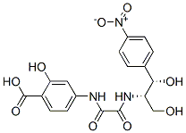 4-[[[(1S,2S)-1,3-dihydroxy-1-(4-nitrophenyl)propan-2-yl]carbamoylformy l]amino]-2-hydroxy-benzoic acid CAS#: 76508-93-5