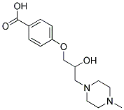 4-[2-HYDROXY-3-(4-METHYL-PIPERAZIN-1-YL)-PROPOXY]-BENZOIC ACID CAS#: 797814-47-2
