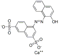 4-[(2-Hydroxy-1-naphthalenyl)azo]-2,7-naphthalenedisulfonic acid calcium salt CAS#: 73019-25-7