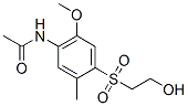 4''-[(2-Hydroxyethyl)-sulfonyl]-2''-methoxy-5''-methylacetanilide CAS#: 77565-50-5