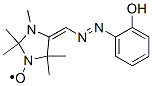 [4-[[(2-Hydroxyphenyl)azo]methylene]-2,2,3,5,5-pentamethylimidazolidin-1-yloxy]radical CAS#: 78943-42-7