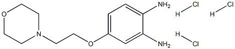 4-(2-Morpholinoethoxy)benzene-1,2-diaMine triHCl CAS#: 75328-29-9