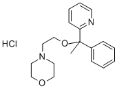 4-(2-(alpha-Methyl-alpha-(2-pyridyl)benzyloxy)ethyl)morpholine hydroch loride CAS#: 74037-75-5