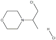 4-(2-chloro-1-methylethyl)morpholine hydrochloride CAS#: 76191-26-9