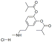 4-[2-(methylamino)ethyl]-1,2-phenylene isobutyrate hydrochloride CAS#: 75011-65-3