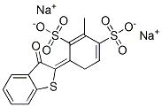 4-(2,3-Dihydro-3-oxobenzo[b]thiophen-2-ylidene)methyl-1,3-benzenedisulfonic acid disodium salt CAS#: 79285-09-9
