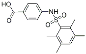 4-([(2,3,5,6-TETRAMETHYLPHENYL)SULFONYL]AMINO)BENZOIC ACID CAS#: 730249-87-3