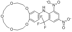 4'-(2'',4''-DINITRO-6''-TRIFLUOROMETHYLPHENYL)-AMINOBENZO-15-CROWN-5 CAS#: 78857-86-0