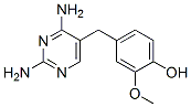 4-[(2,4-Diamino-5-pyrimidinyl)methyl]-2-methoxyphenol CAS#: 73356-40-8