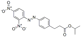 4-[(2,4-Dinitrophenyl)azo]benzenepropanoic acid isopropyl ester CAS#: 77573-32-1