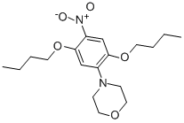 4-(2,5-dibutoxy-4-nitrophenyl)morpholine CAS#: 86-15-7