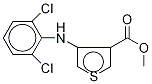 4-(2,6-Dichloroanilino)-3-thiophenecarboxylic Acid Methyl Ester CAS#: 72888-20-1