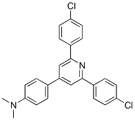4-[2,6-bis(4-chlorophenyl)-4-pyridyl]-N,N-dimethylaniline CAS#: 73910-97-1
