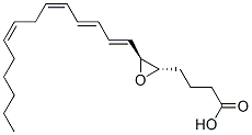 4-[(2S,3S)-3-[(1E,3E,5Z,8Z)-tetradeca-1,3,5,8-tetraenyl]oxiran-2-yl]butanoic acid CAS#: 72059-45-1