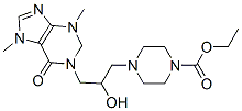 4-[3-(1,2,3,6-Tetrahydro-3,7-dimethyl-6-oxo-7H-purin-1-yl)-2-hydroxypropyl]-1-piperazinecarboxylic acid ethyl ester CAS#: 73771-21-8