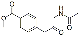4-[3-(Acetylamino)-2-oxopropyl]benzoic acid methyl ester CAS#: 77846-91-4